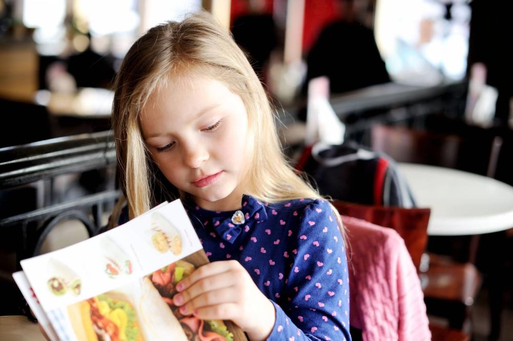 menu enfant
